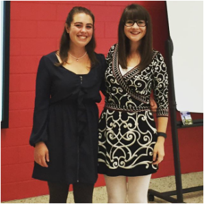 Picture of Anne Hopkins Scholarship Recipients, Alison Kopit and Hailee Gibbons