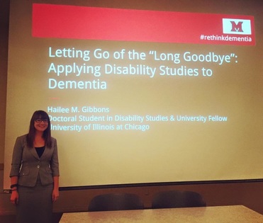 Presenting at the Kate Welling Distinguished Scholar Lecture Series in Disability Studies at Miami University of Ohio